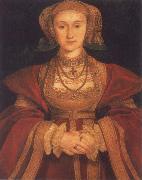 Hans holbein the younger Portrait of Anne of Clevers,Queen of England France oil painting artist